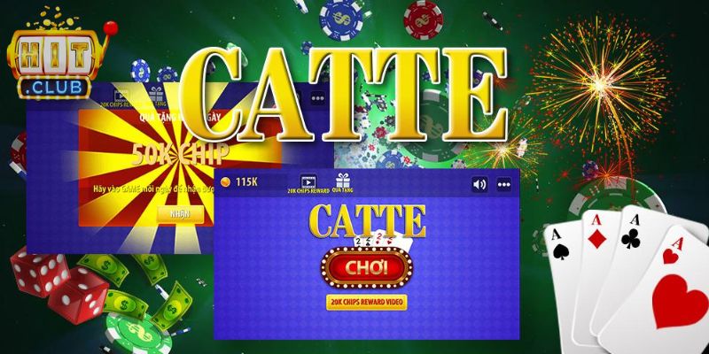Quy trình hoàn chỉnh của một ván bài Catte tiêu chuẩn
